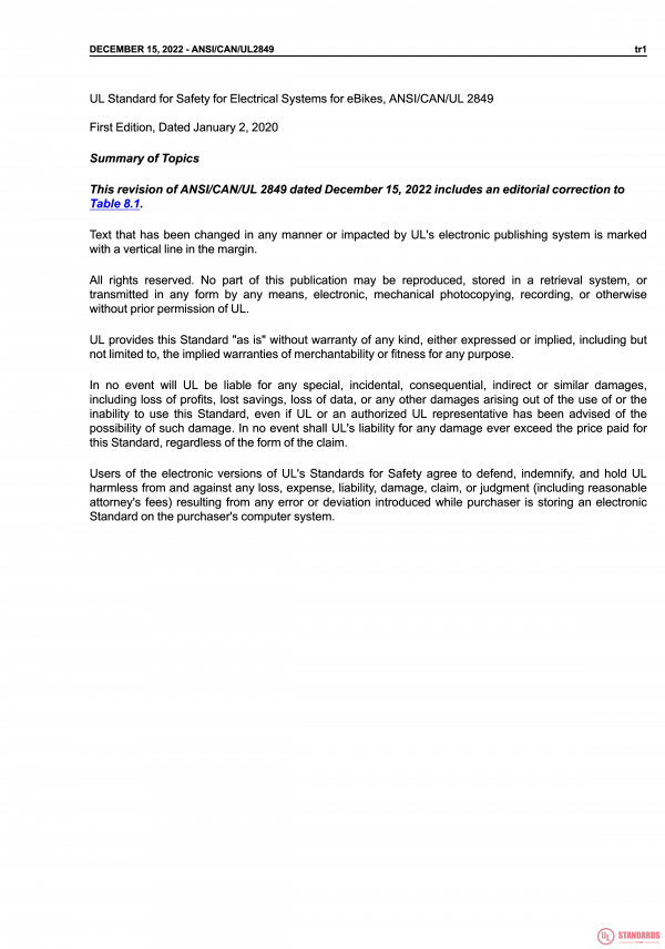 UL 2849 PDF UL 2849 PDF